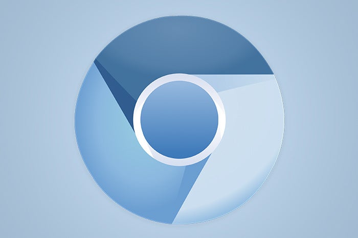 chromium logo blue